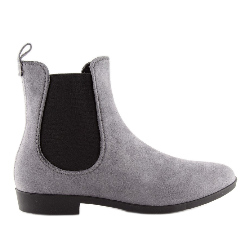 Galochas femininas cinza cinza D61 cinza 1