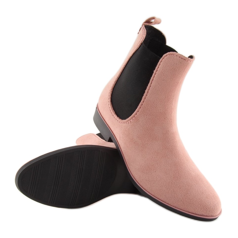 Botas rosa D61 rosa Jodhpur para mulheres 1