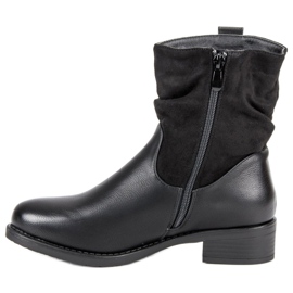Botas pretas trabalhadoras preto 1