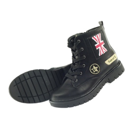 American Club Super botas de inverno Workers americanas preto amarelo vermelho 5