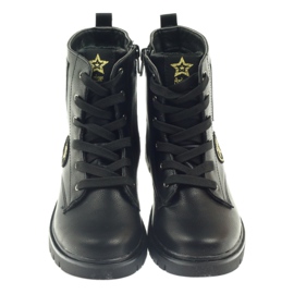 American Club Super botas de inverno Workers americanas preto amarelo vermelho 3