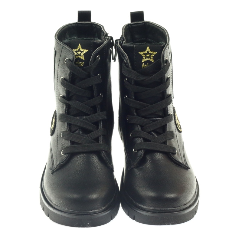 American Club Super botas de inverno Workers americanas preto amarelo vermelho 3