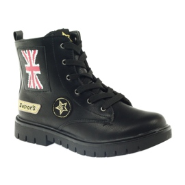 American Club Super botas de inverno Workers americanas preto amarelo vermelho 1