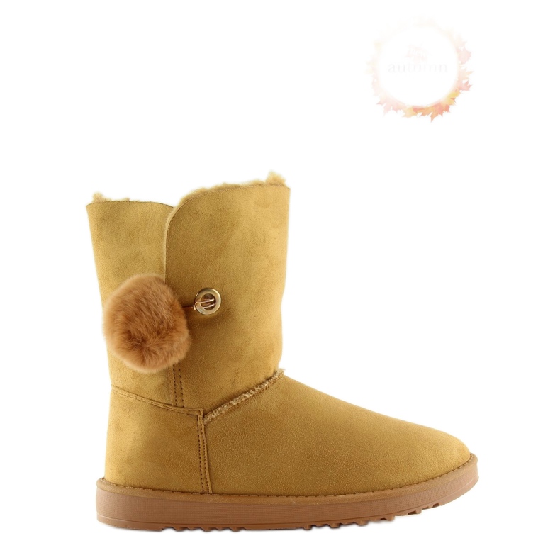 Emusy com borla camelo SP04P camelo castanho 1 Emusy com borla camelo SP04P camelo castanho 1