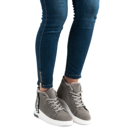 Tênis quente cinza 1