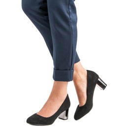 Bombas elegantes preto 2