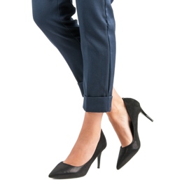 Nio Nio Salto alto elegante preto 1