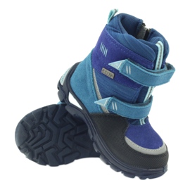 Bartek Sapatos infantis com uma membrana 21759 azul 3