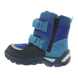 Bartek Sapatos infantis com uma membrana 21759 azul 2
