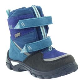 Bartek Sapatos infantis com uma membrana 21759 azul 1