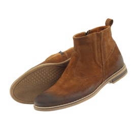 Botas masculinas Riko Botas Jodhpur 859 vermelhas multicolorido 5