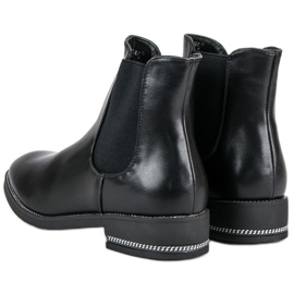 Seastar Botas pretas chelsea preto 2