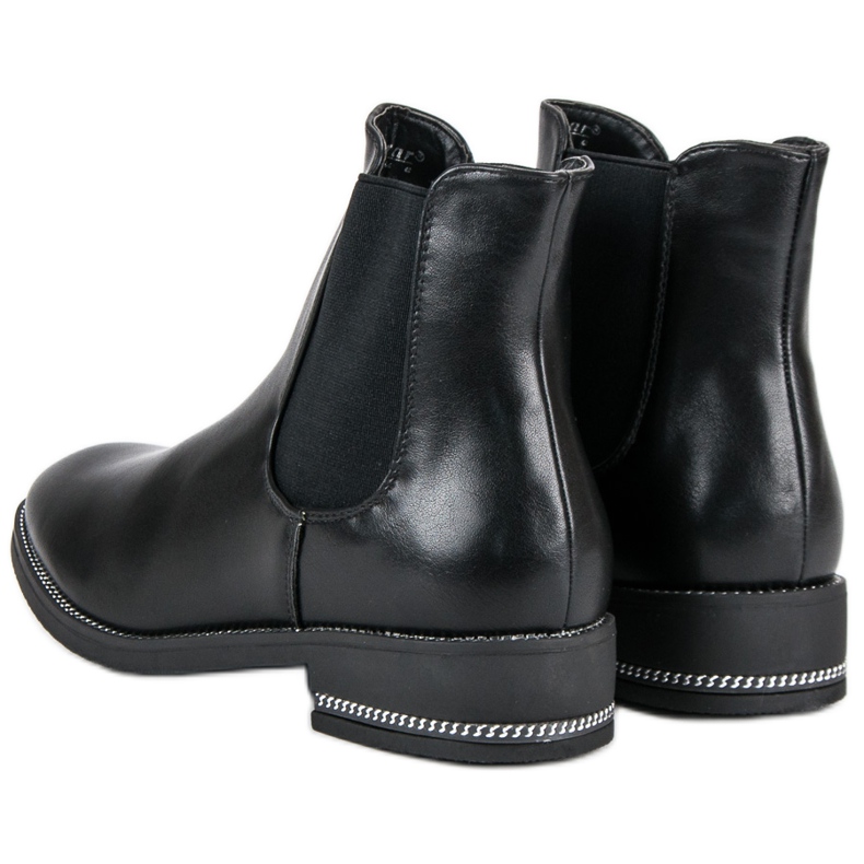 Seastar Botas pretas chelsea preto 2