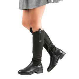 Botas pretas clássicas preto 2