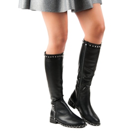 Vices Botas de pedra VÍCIOS preto 2