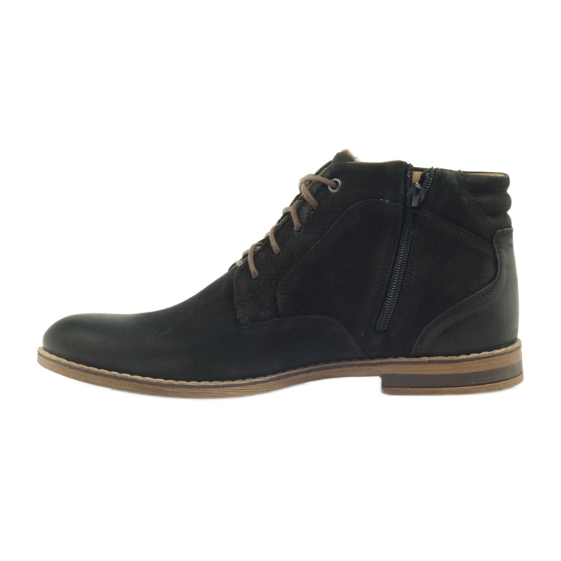 Botas Riko Botas Jodhpur sapatos masculinos com zíper preto 2 Botas Riko Botas Jodhpur sapatos masculinos com zíper preto 2