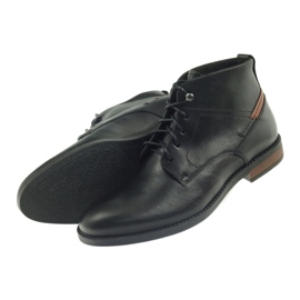 Botas Pilpol 6030 com amarração preta preto 4