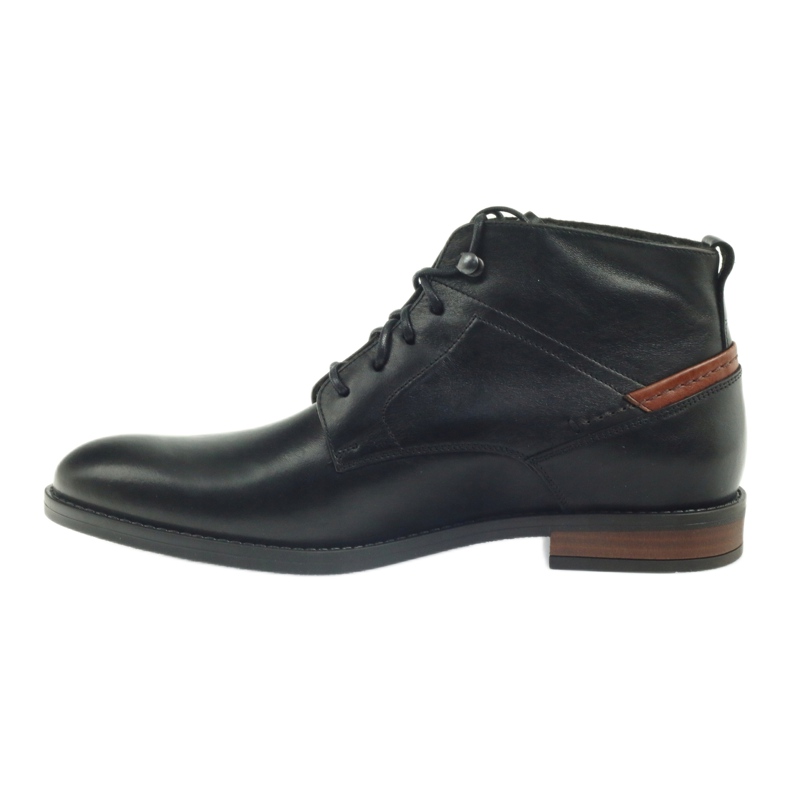 Botas Pilpol 6030 com amarração preta preto 2