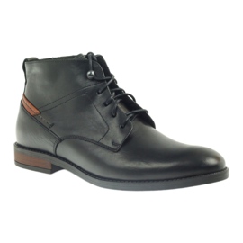Botas Pilpol 6030 com amarração preta preto 1