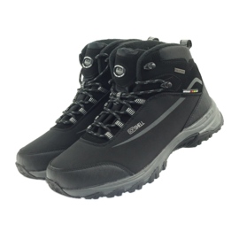 American Club Botas americanas de trekking de inverno com membrana preto 3 American Club Botas americanas de trekking de inverno com membrana preto 3