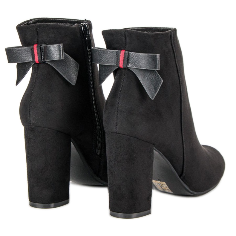 Ideal Shoes Botas Pretas Elegantes preto 1