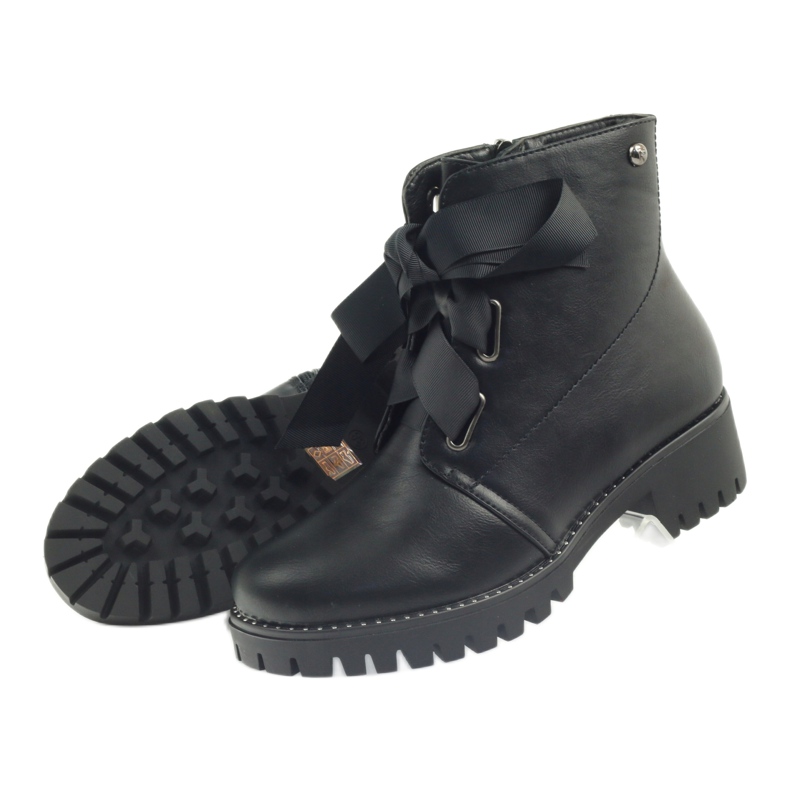 Trabalhadores filippo de gravata preta preto 5