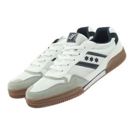 Sapatos de interior Rucanor Balance branco cinza azul marinho 3