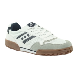 Sapatos de interior Rucanor Balance branco cinza azul marinho 1