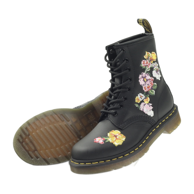 Dr. Martens Botas de combate 1460 Vonda II preto 4