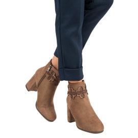 Kylie Botas de camurça marrom 1