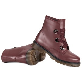 Kayla Trabalhadores amarrados vermelho 2