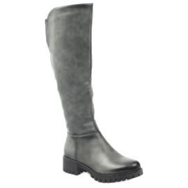 M.Daszyński Botas com fundo grosso Daszyński MR1813 cinza 1