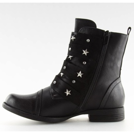 Botas militares pretas C567 pretas preto 2