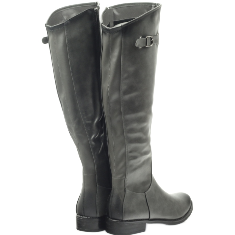 M.Daszyński Oficial de botas Daszyński SA131 cinza 4 M.Daszyński Oficial de botas Daszyński SA131 cinza 4