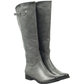 M.Daszyński Oficial de botas Daszyński SA131 cinza 3 M.Daszyński Oficial de botas Daszyński SA131 cinza 3