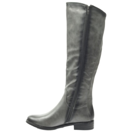 M.Daszyński Oficial de botas Daszyński SA131 cinza 2 M.Daszyński Oficial de botas Daszyński SA131 cinza 2