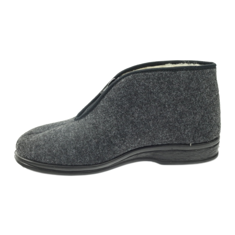 Sapatos masculinos Befado chinelos quentes 100M047 cinza 1