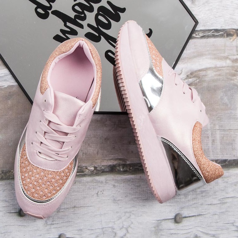 Tênis da moda rosa 2