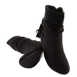 Botas femininas pretas VQ-362 pretas preto 2 Botas femininas pretas VQ-362 pretas preto 2