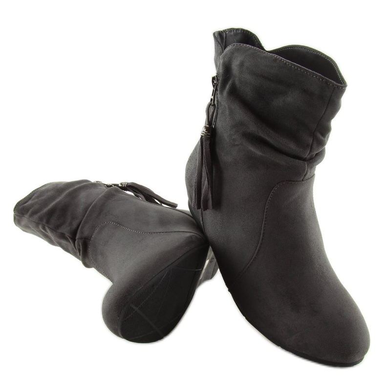 Botas cinza feminino cinza VQ-362 cinza 2