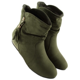 Botas saszki femininas verdes VQ-362 verdes 1