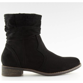 Botas pretas femininas pretas 99-135 pretas preto 1