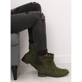 Botas femininas verdes 99-135 Olive 1