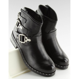 Botas pretas femininas pretas 7313-PA pretas preto 2