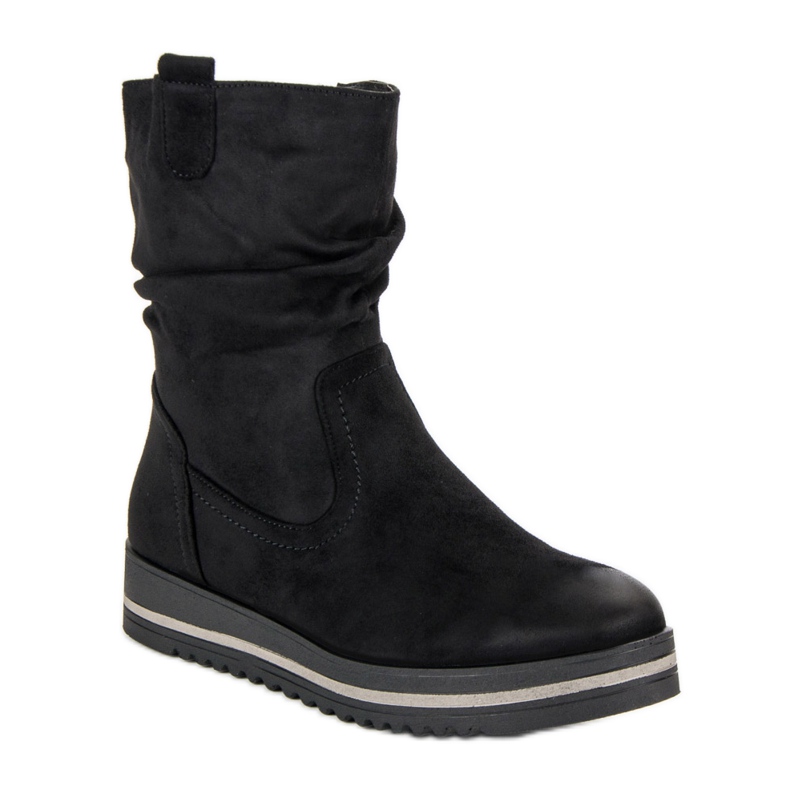 Botas VINCEZA confortáveis preto 2