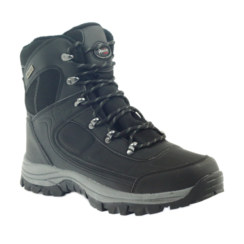 American Club Botas americanas de trekking de inverno com membrana preto 1