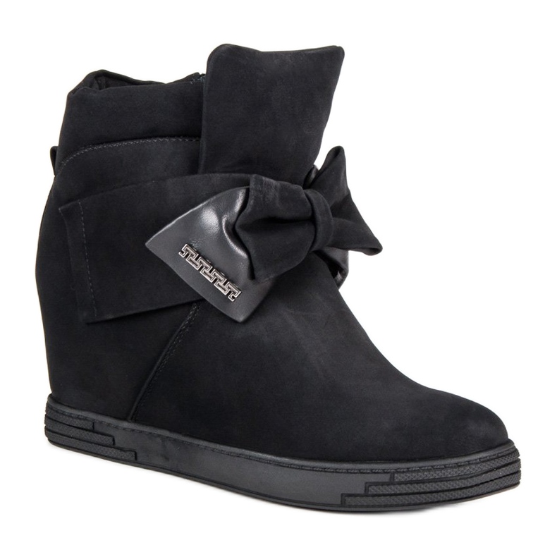 Filippo Botas pretas de tornozelo preto 1