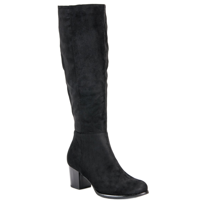 Botas de camurça VINCEZA preto 1
