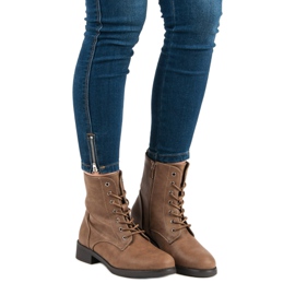 SDS Botas de trabalho castanho 2