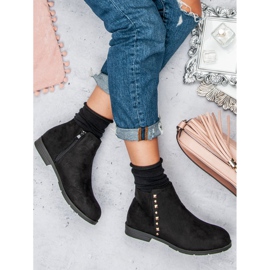 Seastar Botas baixas femininas preto 2